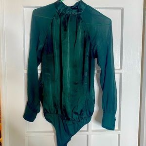 Abercrombie & Fitch Long-Sleeved Bodysuit M Tall